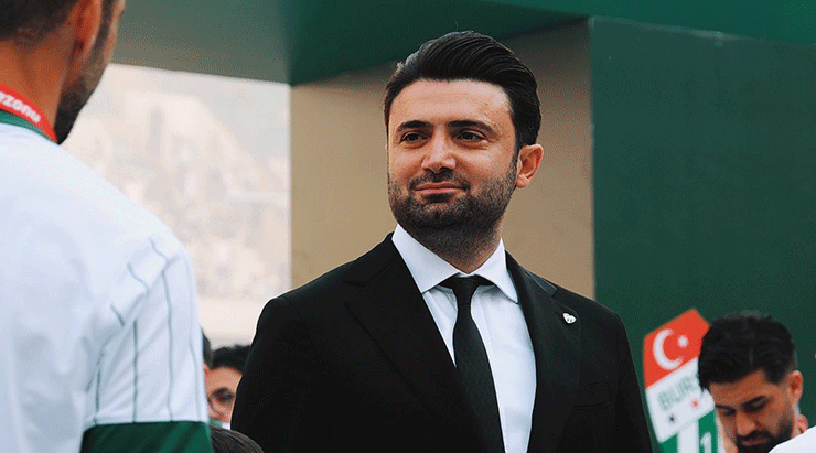 Bursaspor'da hedef Süper Lig! Başkan Enes Çelik'ten şampiyonluk sözleri