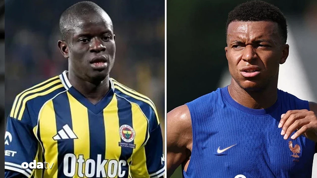 Mbappe'den Fenerbahçe'nin yıldızı Kante'ye övgü dolu sözler: Sahada 4 kişilik mücadele veriyor