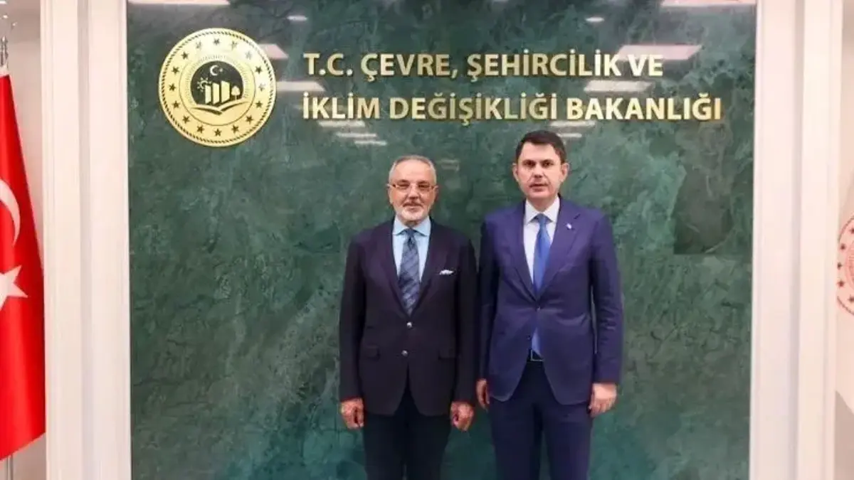 Bakan Kurum, DEM Parti Milletvekili Sakık ile görüştü