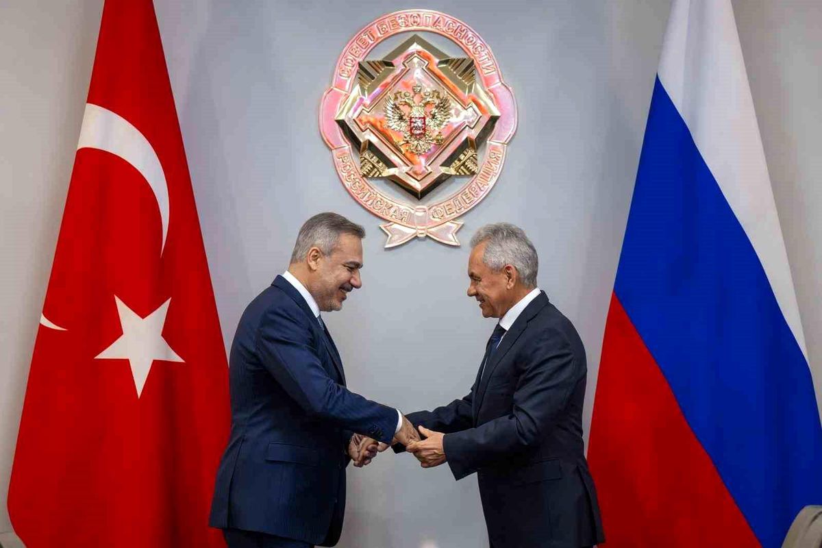 Bakan Fidan, Rusya Güvenlik Konseyi Sekreteri Şoygu ile görüştü