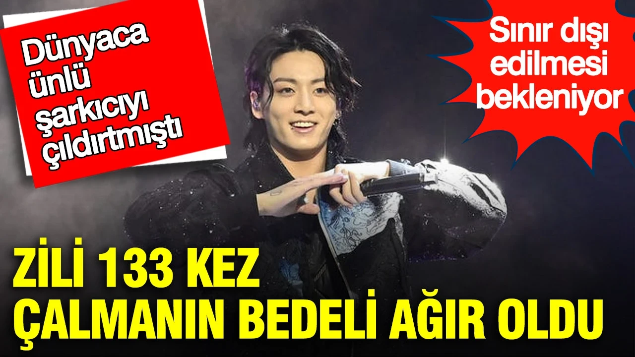 Zili 133 kez çalmanın bedeli ağır oldu: Dünyaca ünlü şarkıcıyı çıldırtan kadına hapis cezası