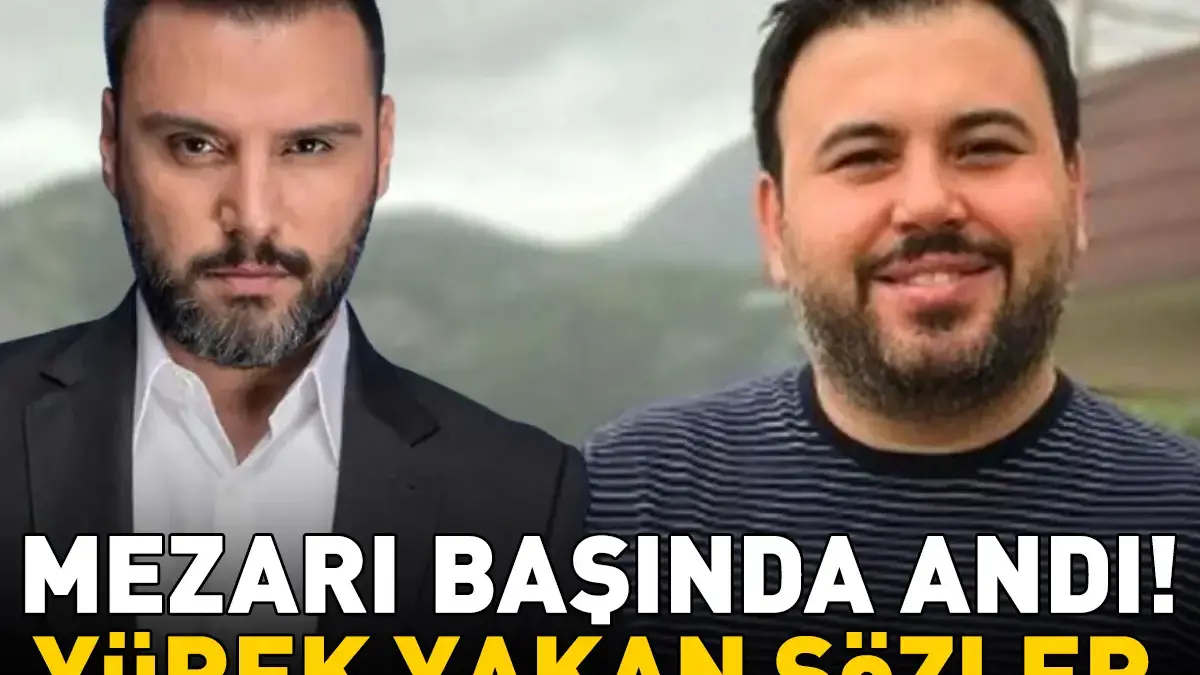 Yürek yakan sözler! Alişan, kaybettiği kardeşi Selçuk Tektaş'ı mezarı başında andı!