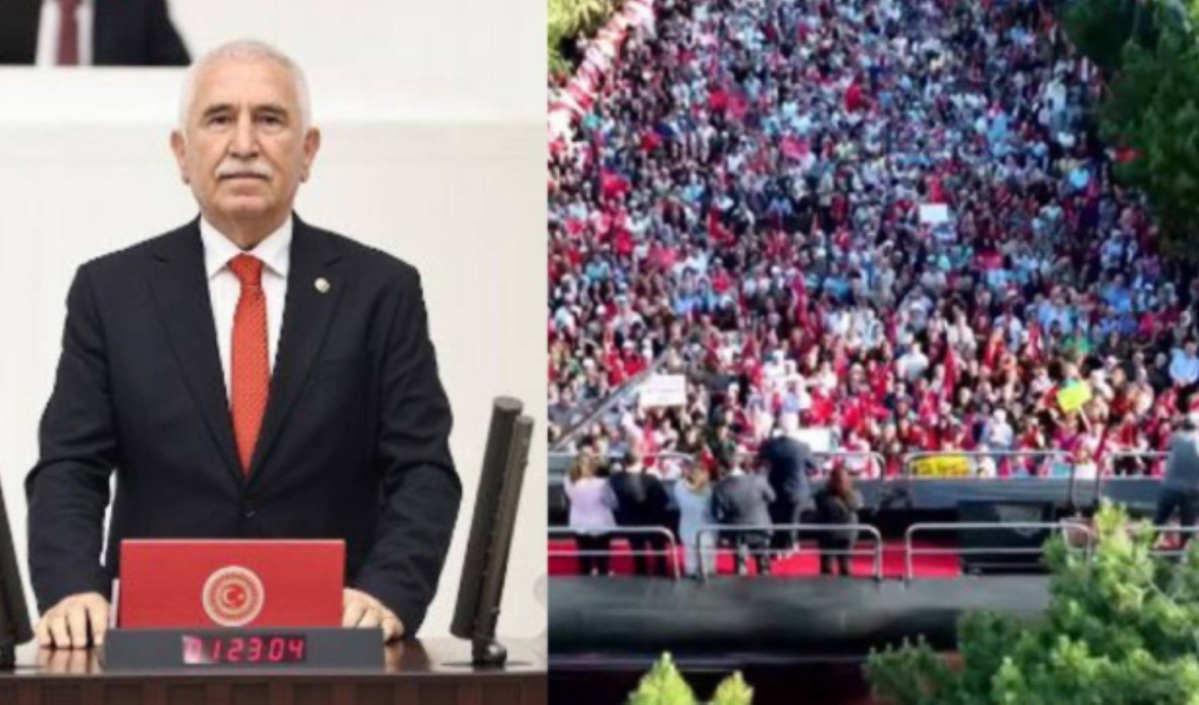 Kılıçdaroğlu'nu destekleyen CHP'li Kadim Durmaz Tokat'ta protesto edildi: Özgür Özel'in makam aracına alındı