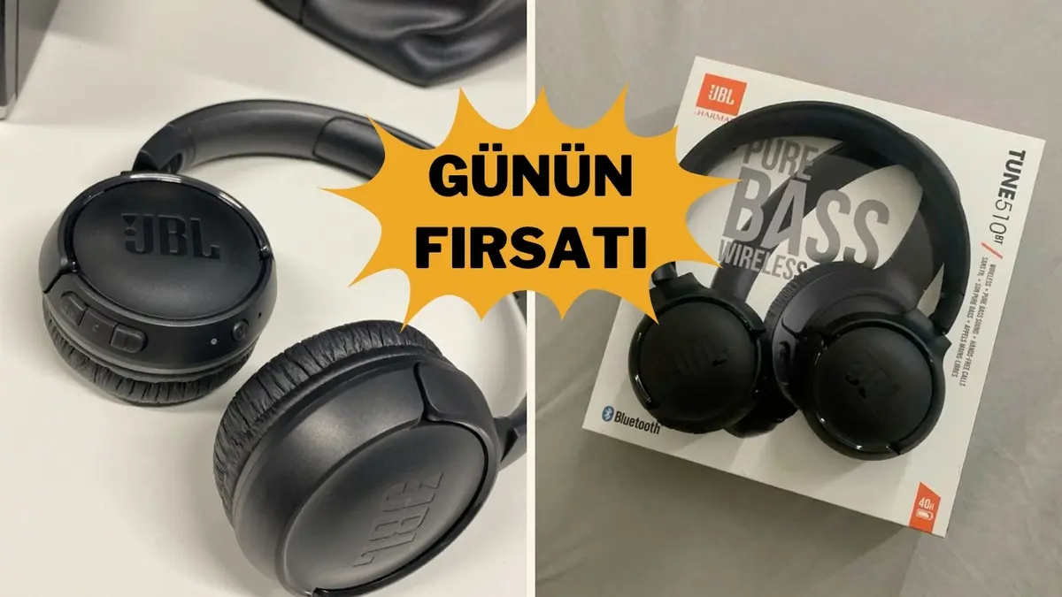 Hafif tasarımı ve güçlü ses performansı: JBL kulaklık indirimde
