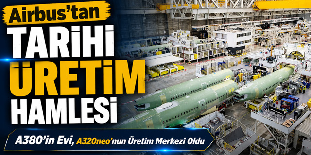 Airbus'tan Tarihi Üretim Hamlesi