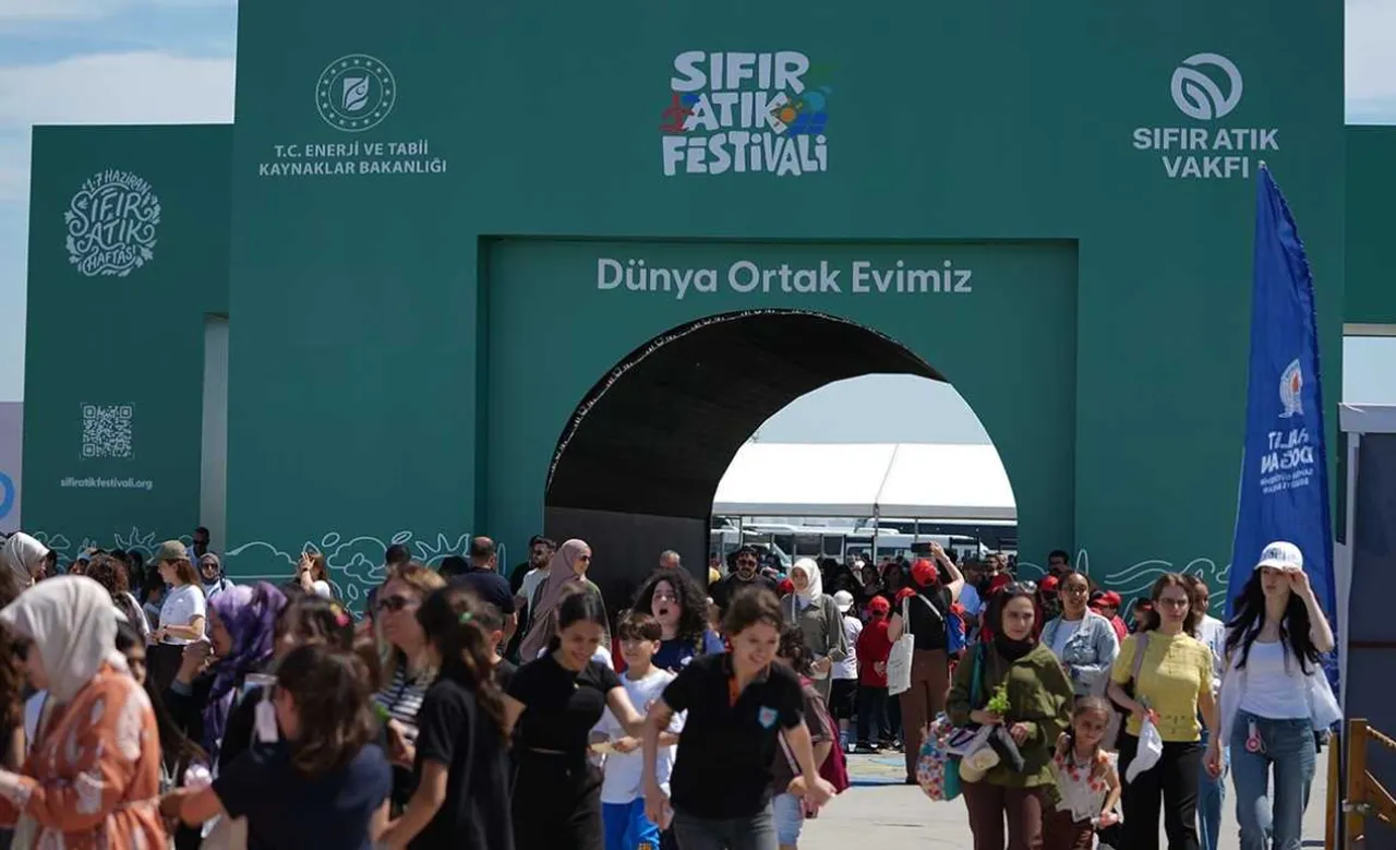 Bir milyondan fazla ziyaretçi, Sıfır Atık Festivali’nde sürdürülebilir geleceğe tanıklık etti