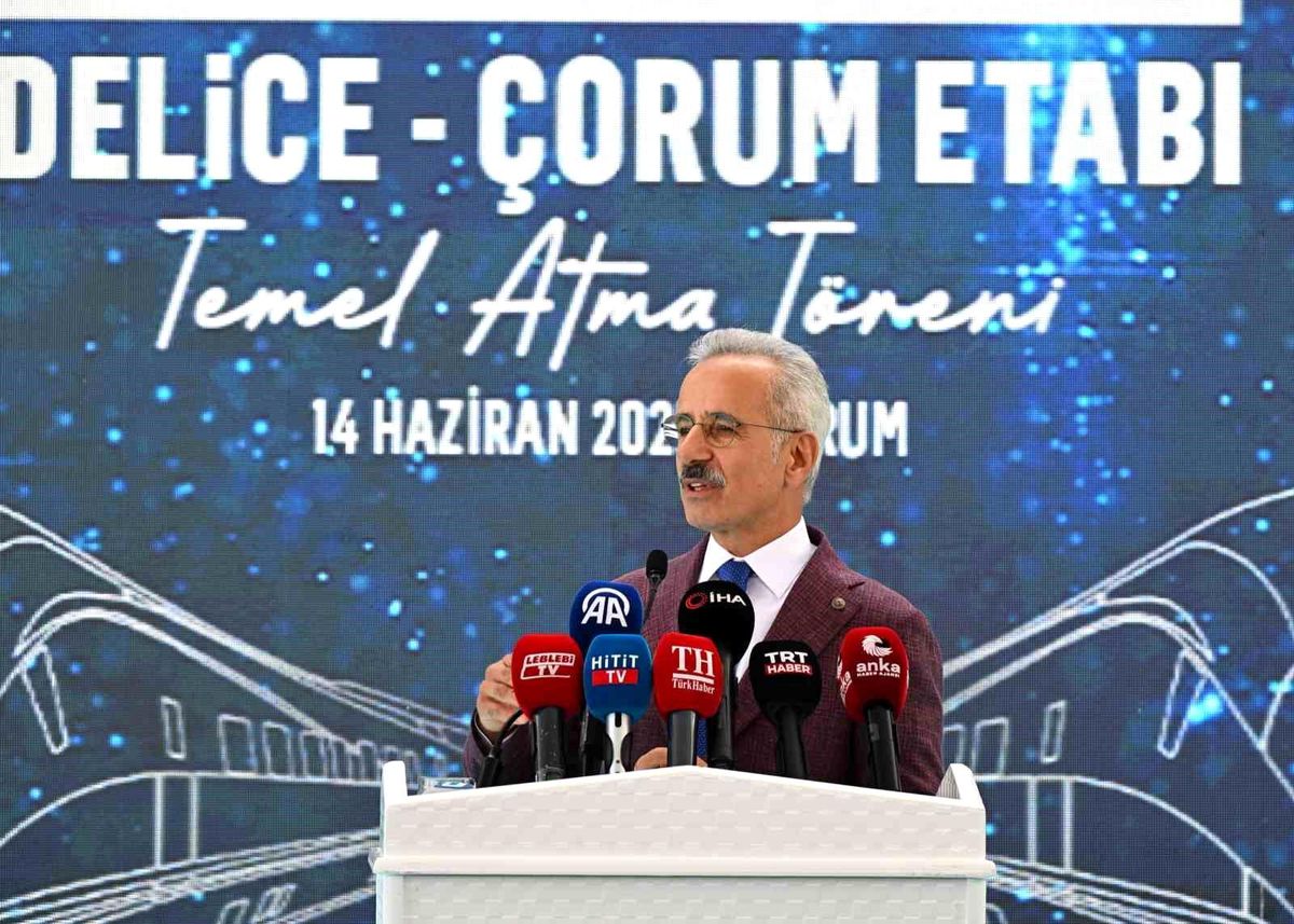 Ankara-Kırıkkale (Delice)-Samsun Hızlı Tren Hattı Çorum-Havza kesiminin ihalesi yapıldı