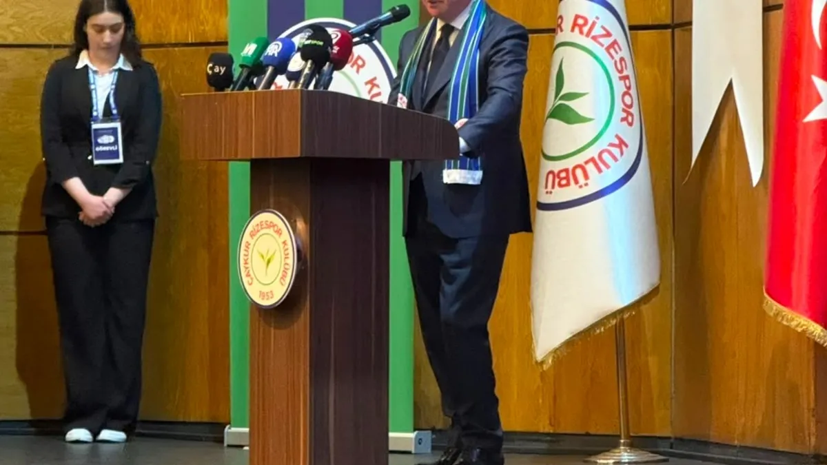 Fakir Ev Aletleri A.Ş ve Saruhan Holding'in Yonetim Kurulu Başkanı Ali Zeki Saruhan, Çaykur Rizespor'un Yeni Başkanı Oldu