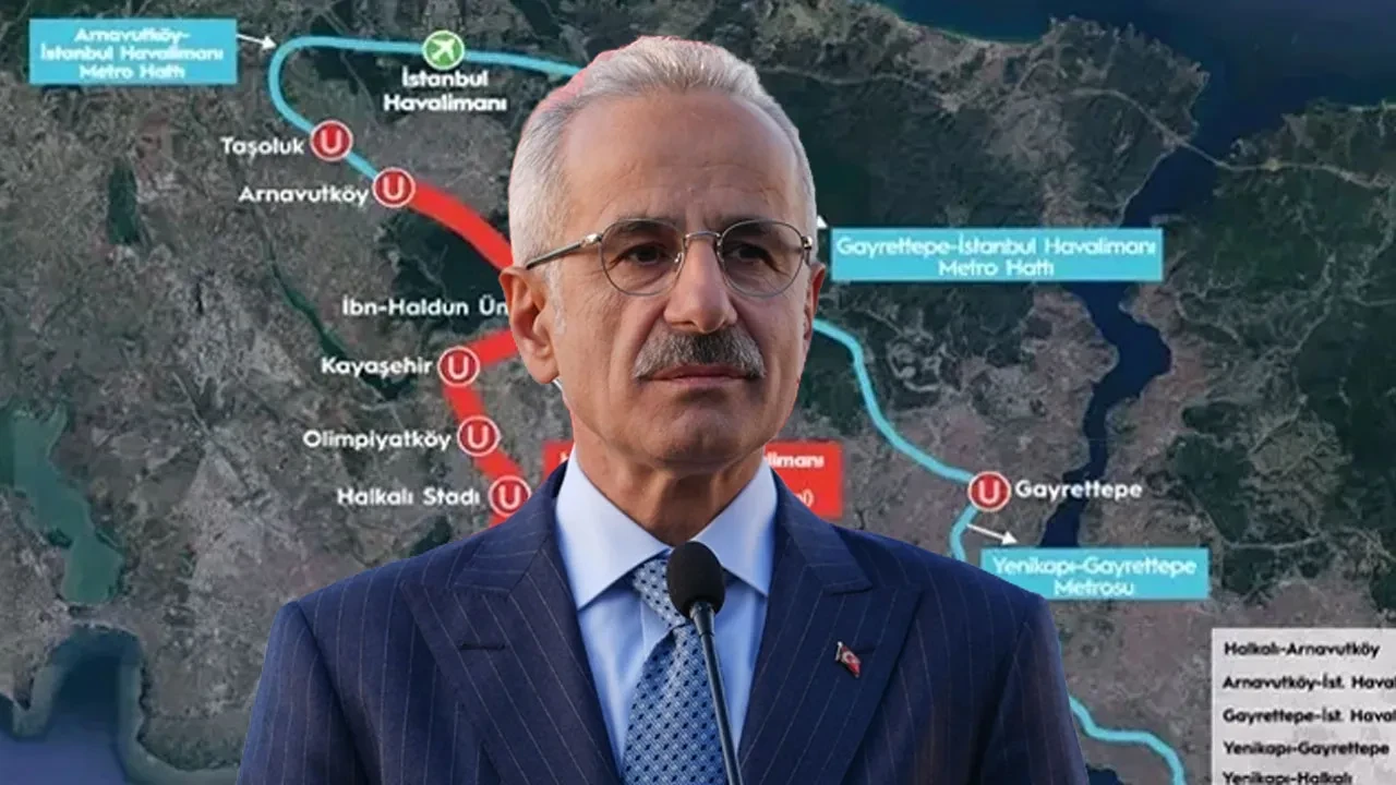 Halkalı-İstanbul Havalimanı arası 30 dakika oluyor! Bakan Uraloğlu Türkiye'yi birbirine bağlayacak projeleri tek tek sıraladı