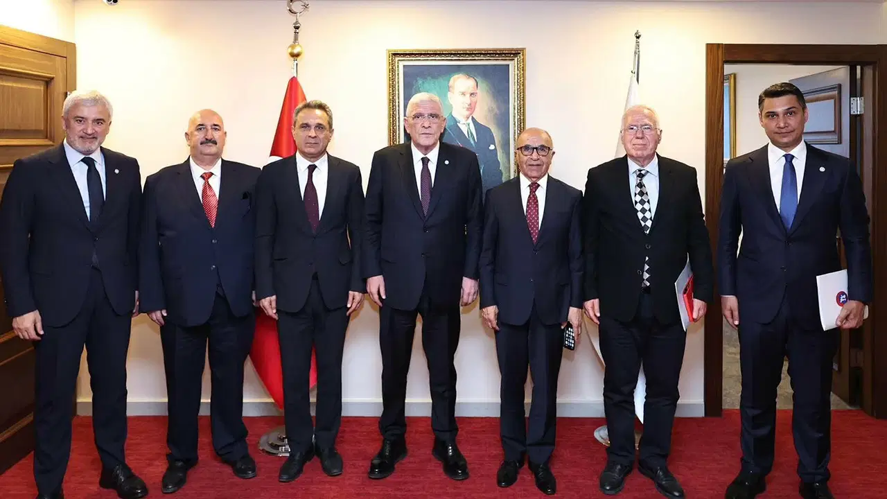 Alevi Vakıfları Federasyonu Genel Başkanı Doğan'dan, Dervişoğlu'na ziyaret