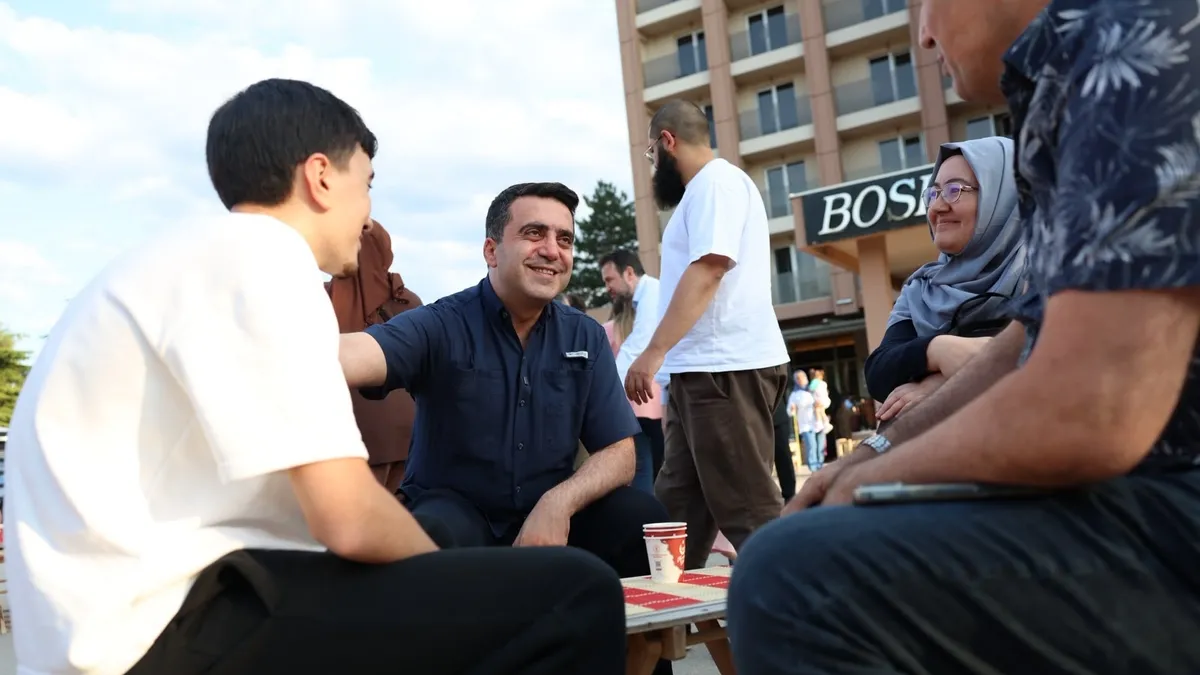 YTB Başkanı Turus, Sırbistan'ın Niş kentinde vatandaşlarla buluştu