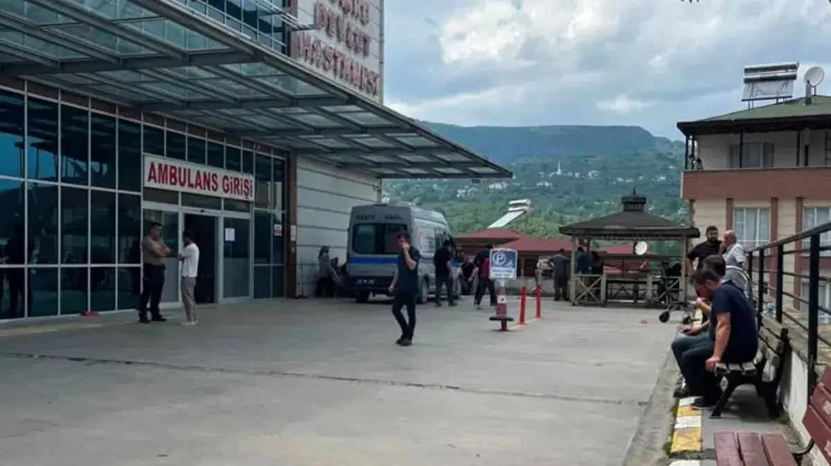 Makinenin çarptığı taşın sekerek isabet ettiği kadın hayatını kaybetti