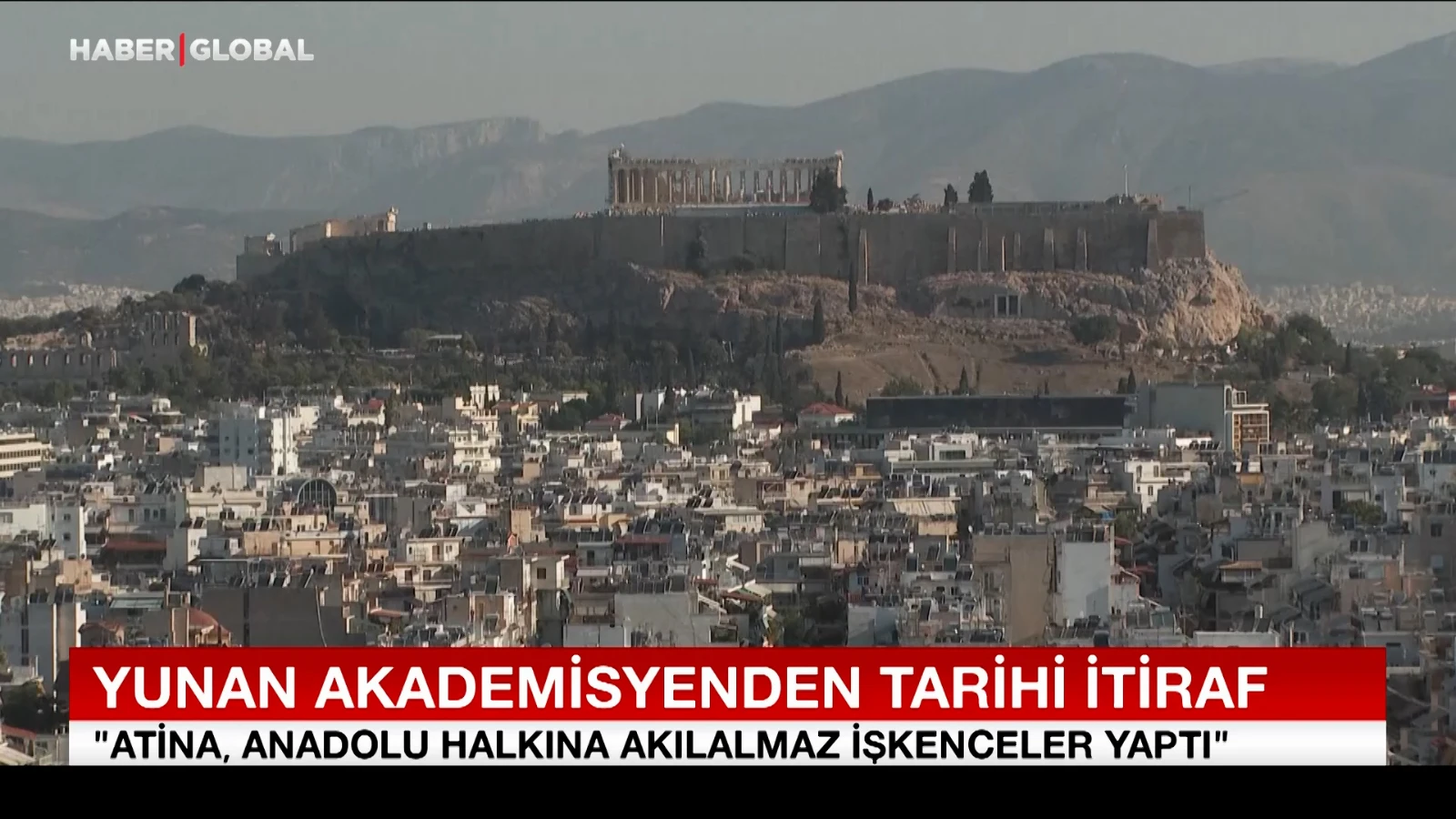 Yunan akademisyenden tarihi itiraf
