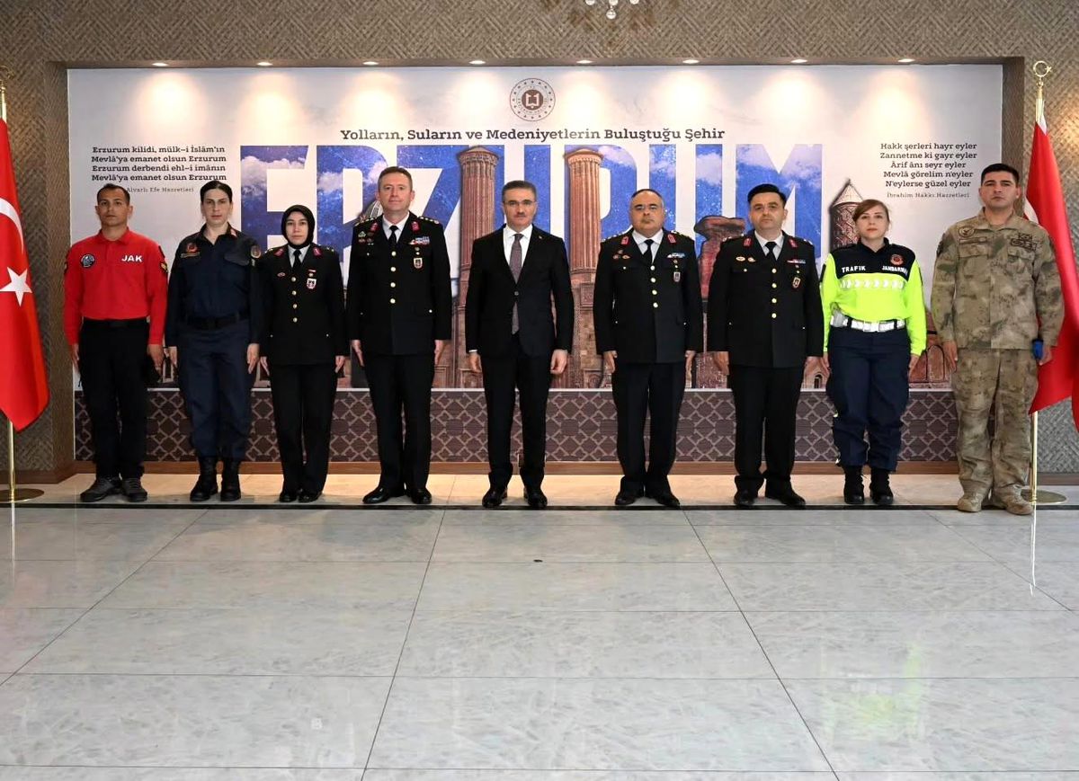 Vali Baruş, Jandarma Teşkilatı'nın 187. Yıl Dönümünü Kutladı