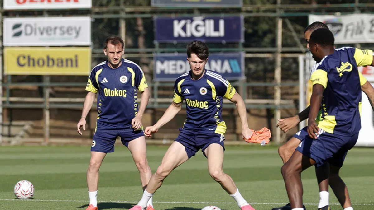 Fenerbahçe'de Gornik Zabrze maçı hazırlıkları devam etti!