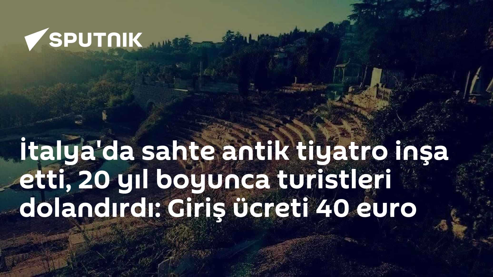 İtalya'da sahte antik tiyatro inşa etti, 20 yıl boyunca turistleri dolandırdı: Giriş ücreti 40 euro