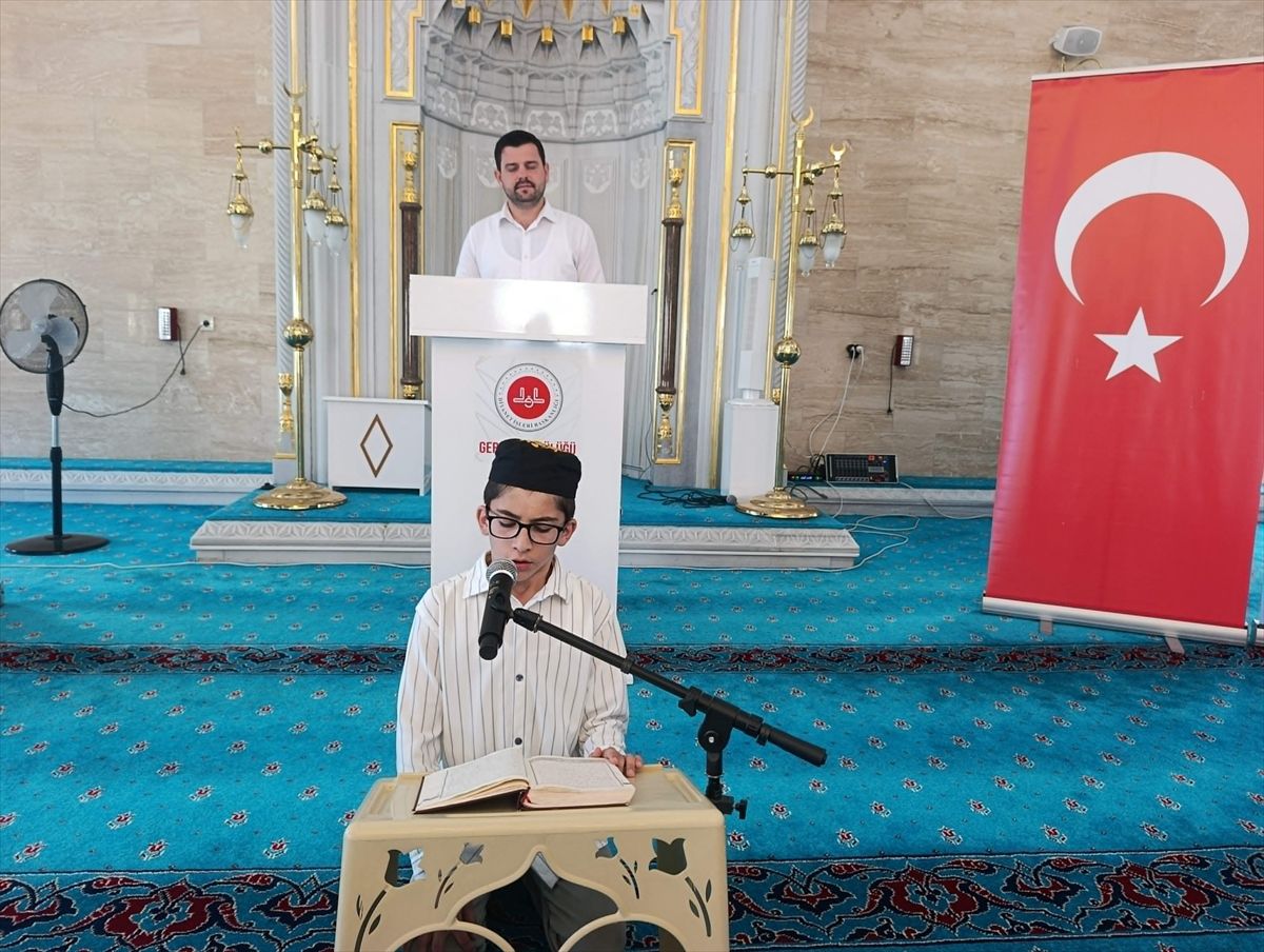 Gerze'de yaz Kur'an kursları başladı