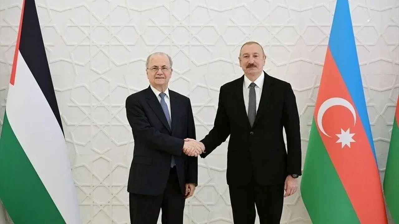 Azerbaycan Cumhurbaşkanı Aliyev'den Filistin'e destek mesajı!