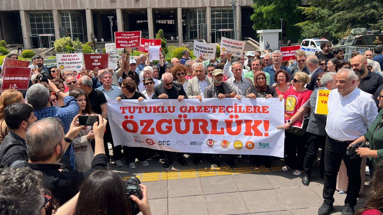 Muhabirimiz İsmail Arı davası öncesi basın meslek örgütlerinden açıklama