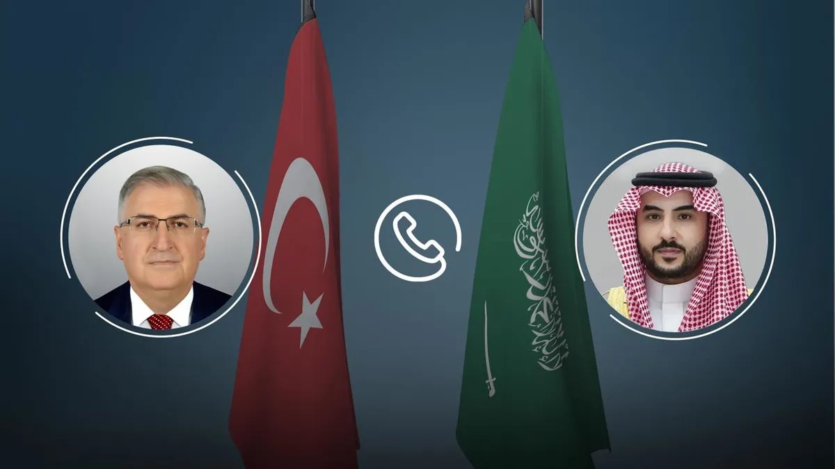 Bakan Güler Suudi mevkidaşı telefonda görüştü! Ana gündem savunma ve güvenlik