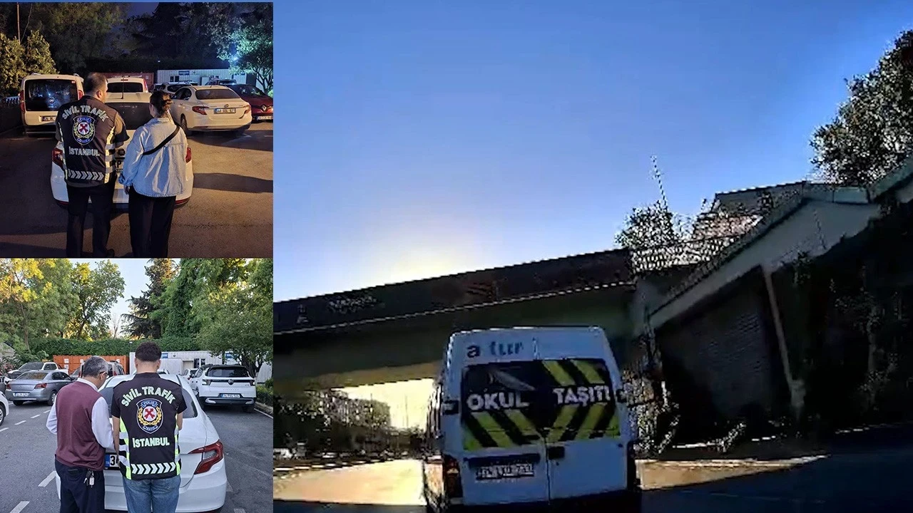 Trafikte makas terörü! Görüntüler araç kamerasına yansıdı: Allah rızası için bırak... 115 bin TL ceza kesildi!