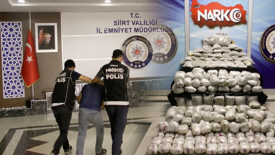 170 kilogram kubar esrar ele geçirildi… Bir kişi tutuklandı