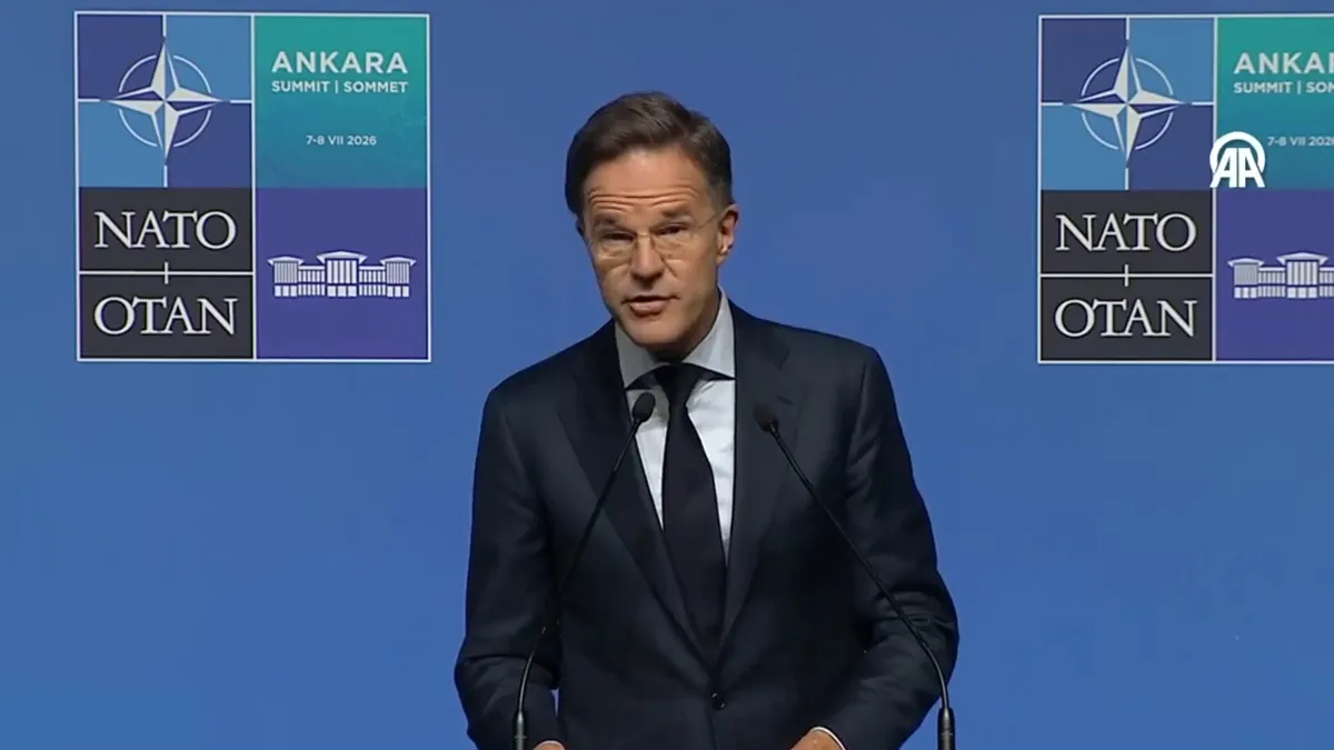 CANLI | NATO Genel Sekreteri Mark Rutte'den Ankara'da flaş açıklamalar
