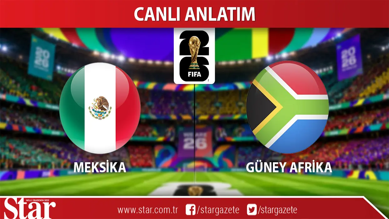 CANLI: Meksika - Güney Afrika
