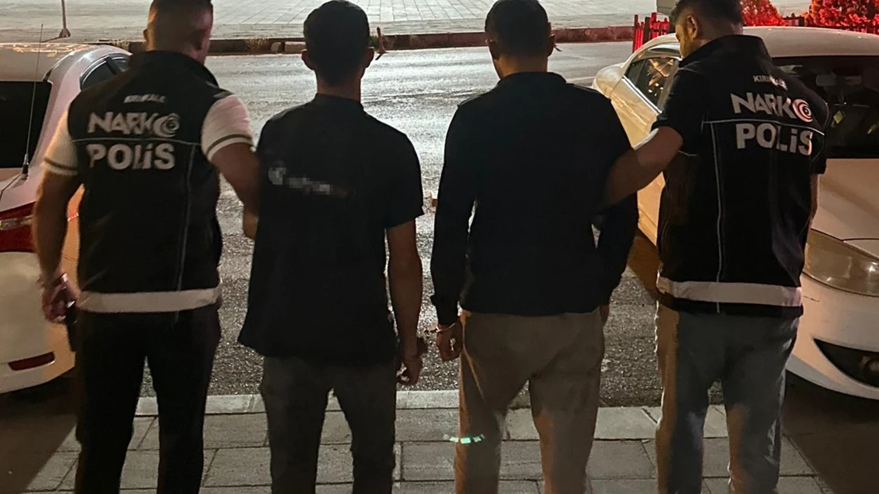 Kırıkkale'de uyuşturucu operasyonu: 2 tutuklama