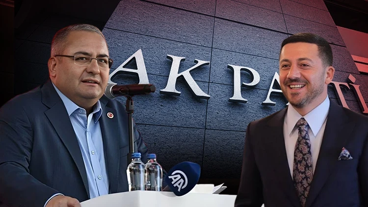 AK Parti'ye yeni katılımlar: İki belediye başkanı binaya geldi