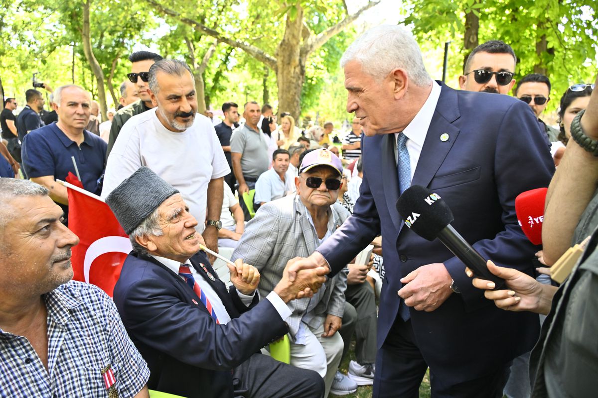 Dervişoğlu'ndan Güvenpark'ta şehit aileleri ve gazilere destek