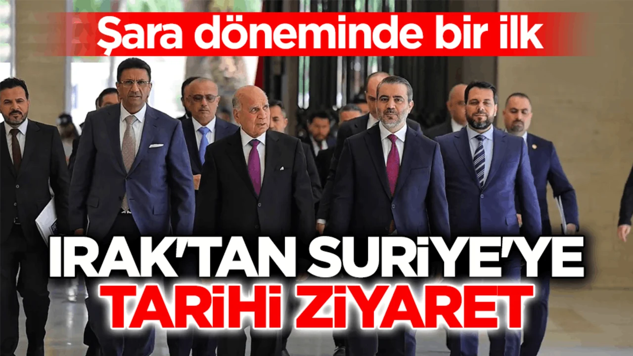 Şara döneminde bir ilk! Irak'tan Suriye'ye tarihi ziyaret