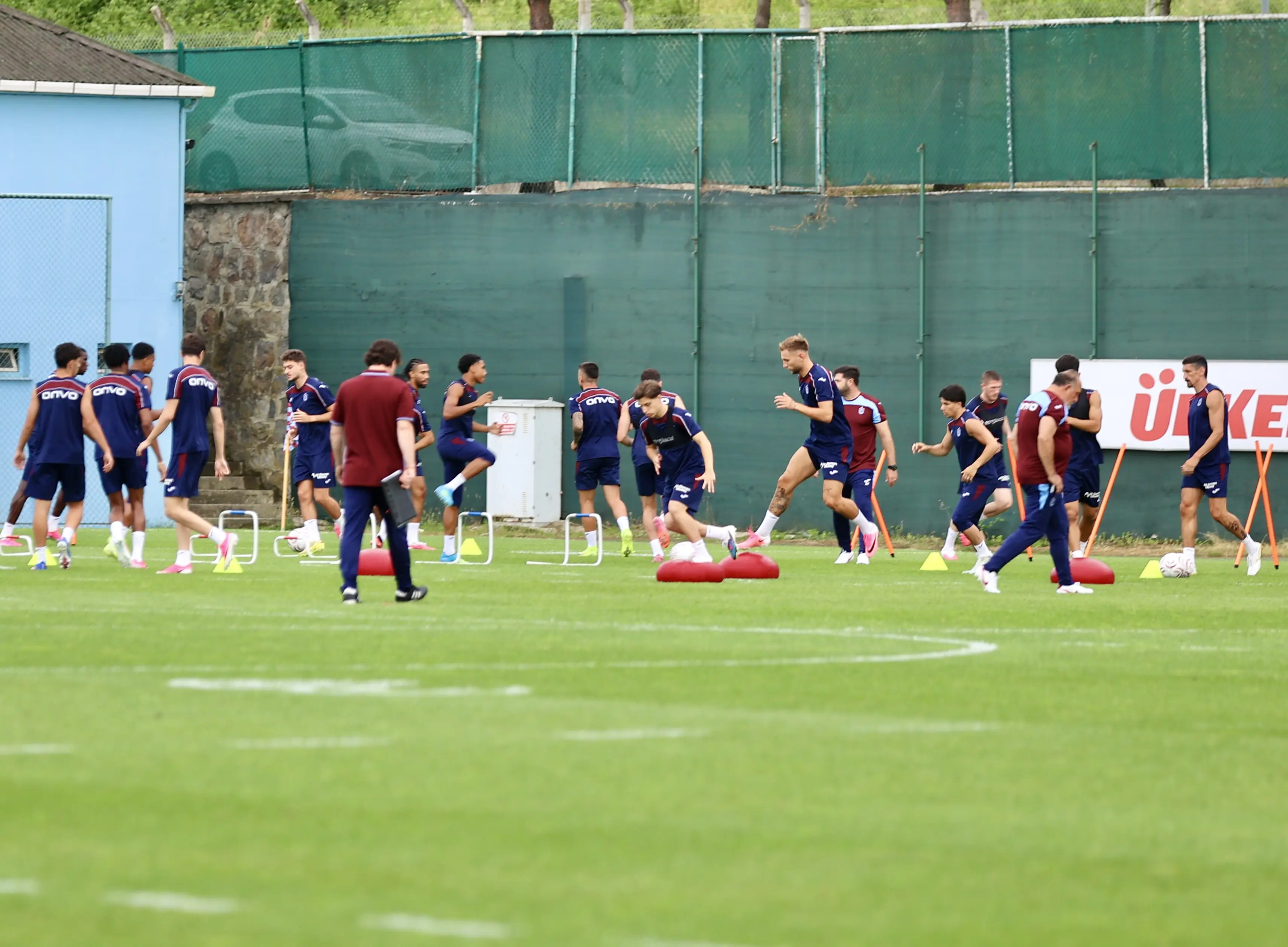 Trabzonspor'da yeni sezon hazırlıkları sürüyor