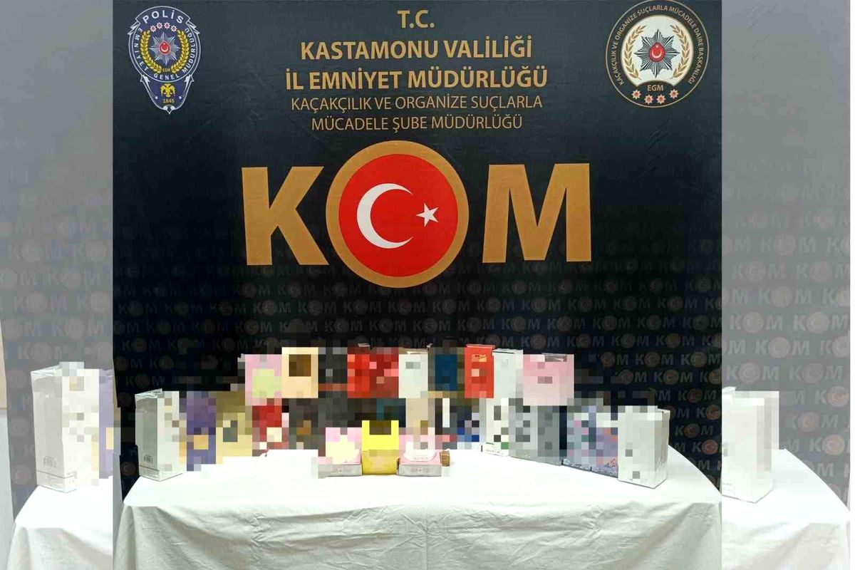 Kastamonu'da kaçakçılık operasyonu