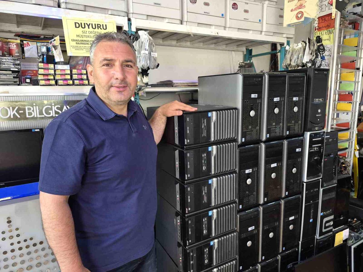 Eski bilgisayarlar yenilenerek farklı alanlarda ihtiyaç karşılamayı sürdürüyor