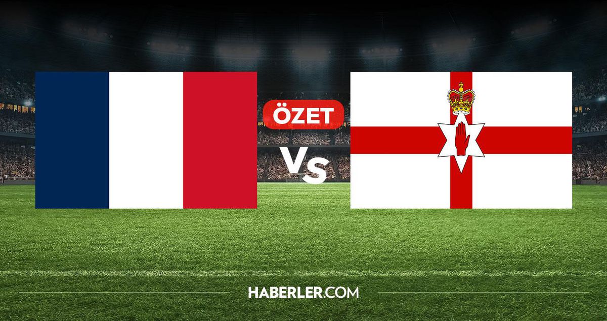 Fransa Kuzey İrlanda maç özeti ve golleri! (ÖZET) Fransa Kuzey İrlanda kaç kaç bitti, golleri kim attı?