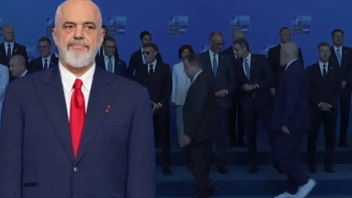 NATO aile fotoğrafı çekilirken yaşananlar: Rama salona girince dedikodu başladı! Meloni, Trump’ın yüzüne bakmadı…