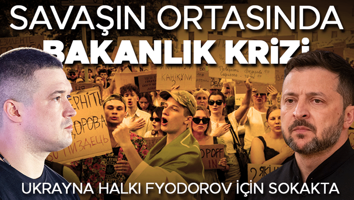 Ukrayna halkı Fyodorov için sokakta... Savaşın ortasında bakanlık krizi