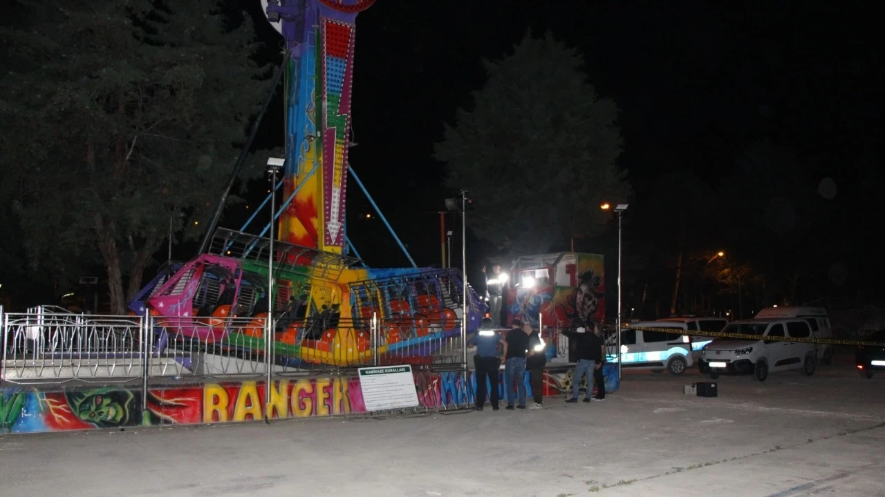 Lunaparkta eğlence aracının çarptığı işçi öldü
