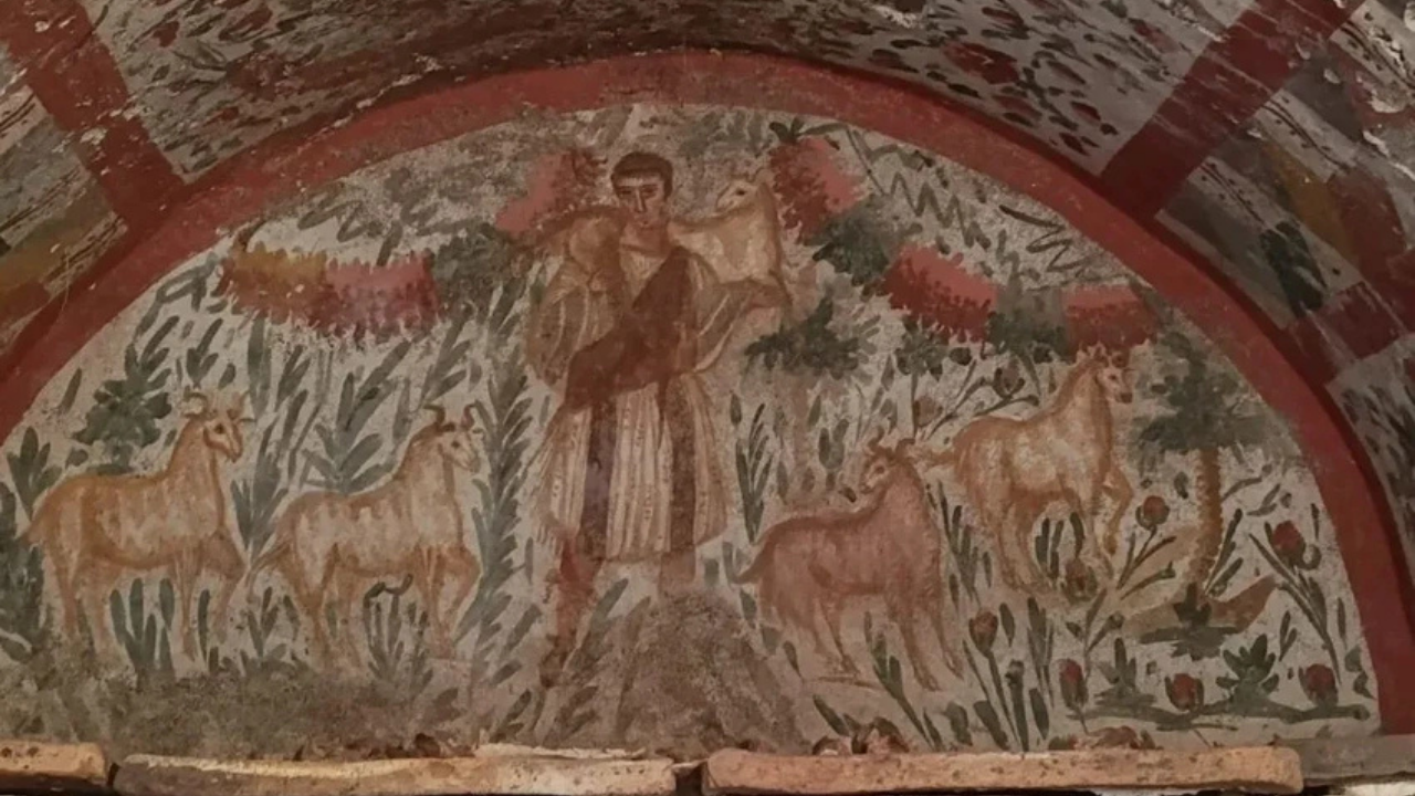 İznik’te bulunan 1800 yıllık fresk yeniden gündemde: İsa’nın en iyi korunmuş erken dönem tasvirlerinden biri