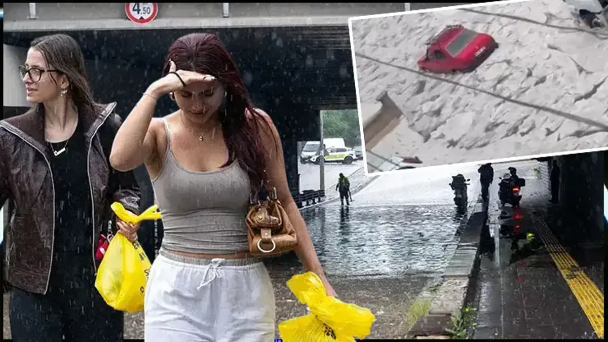 Haziran ayında kış şoku! Aniden bastırdı, ortalık beyaza büründü