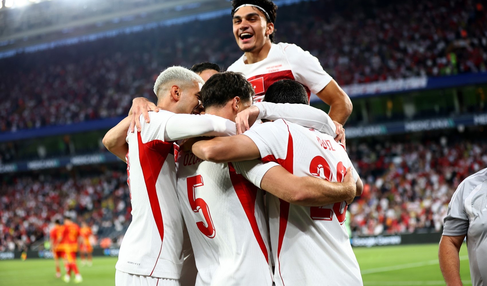 A Milli Futbol Takımı, hazırlık maçını 2 golle kazandı