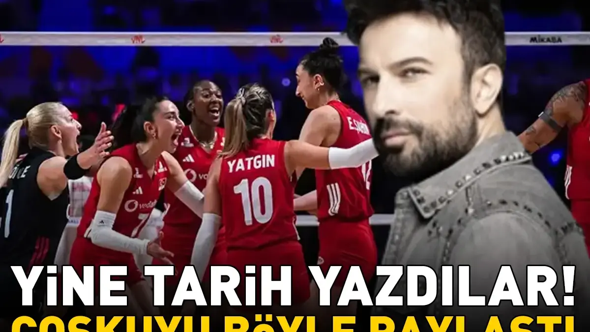 FİLENİN SULTANLARI, FIVB MİLLETLER LİGİ'NDE FİNALDE! Tarkan'dan bomba paylaşım: 'Şahaneydiniz yine kızlar'