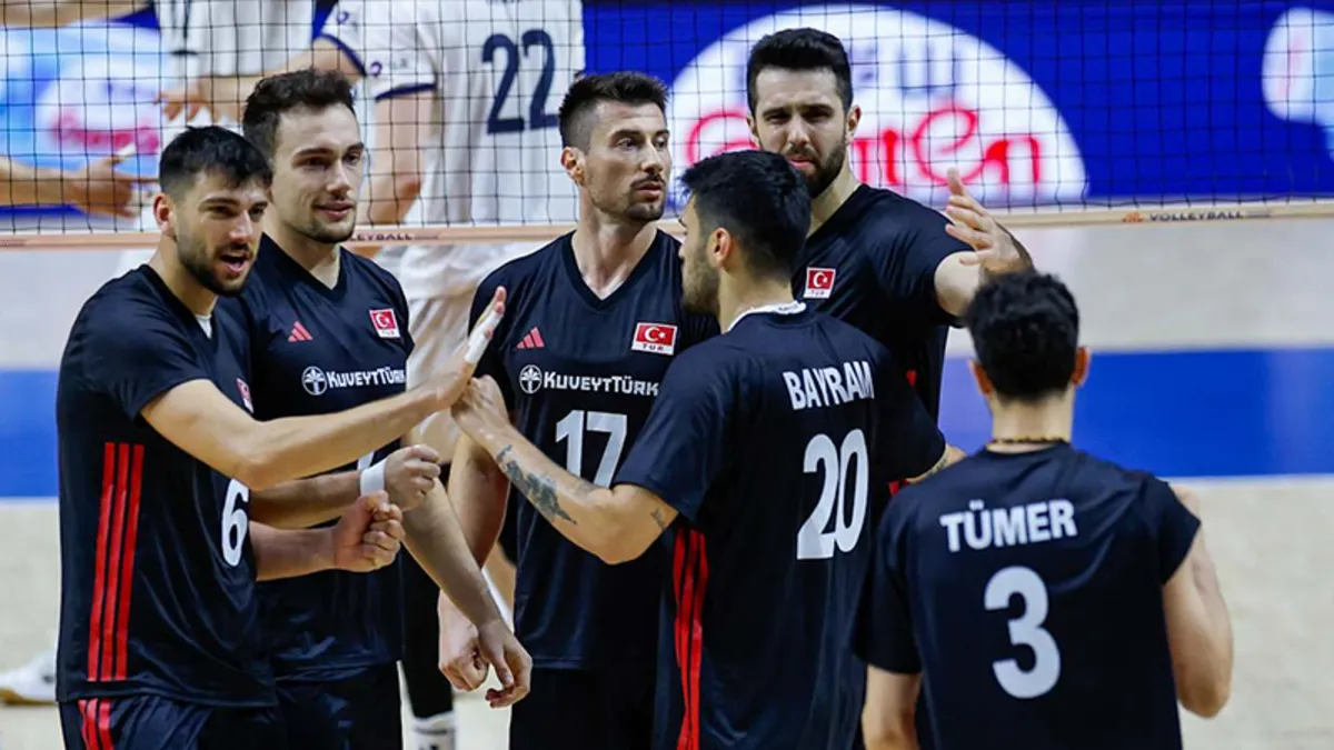 A Milli Erkek Voleybol Takımı, Slovenya'ya kaybetti!