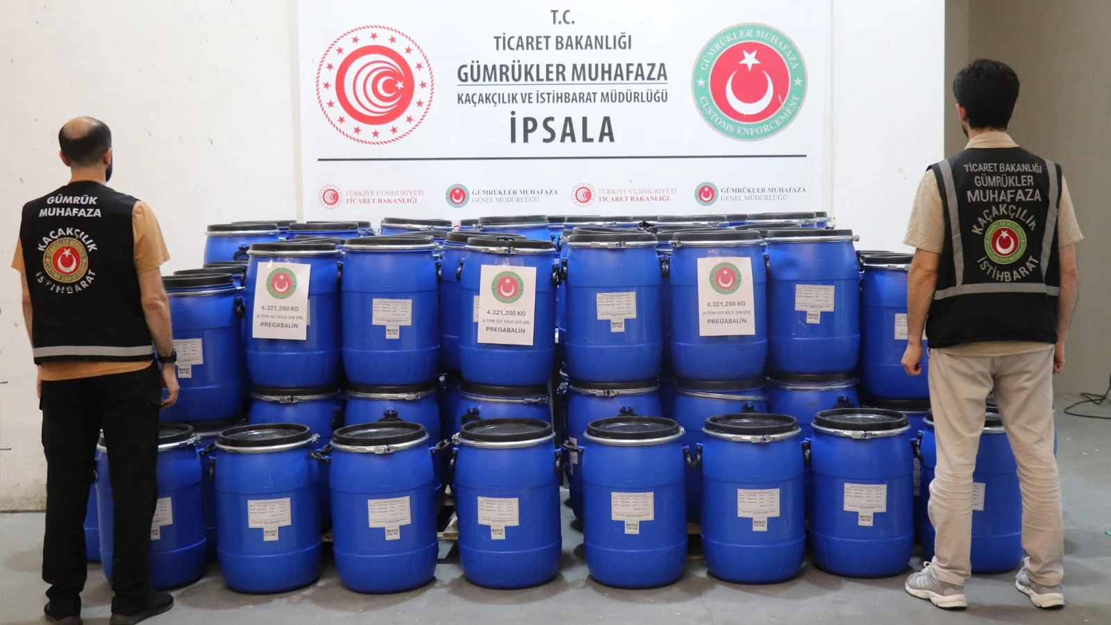 Edirne İpsala Gümrük Kapısı'nda 4 ton uyuşturucu ele geçirildi