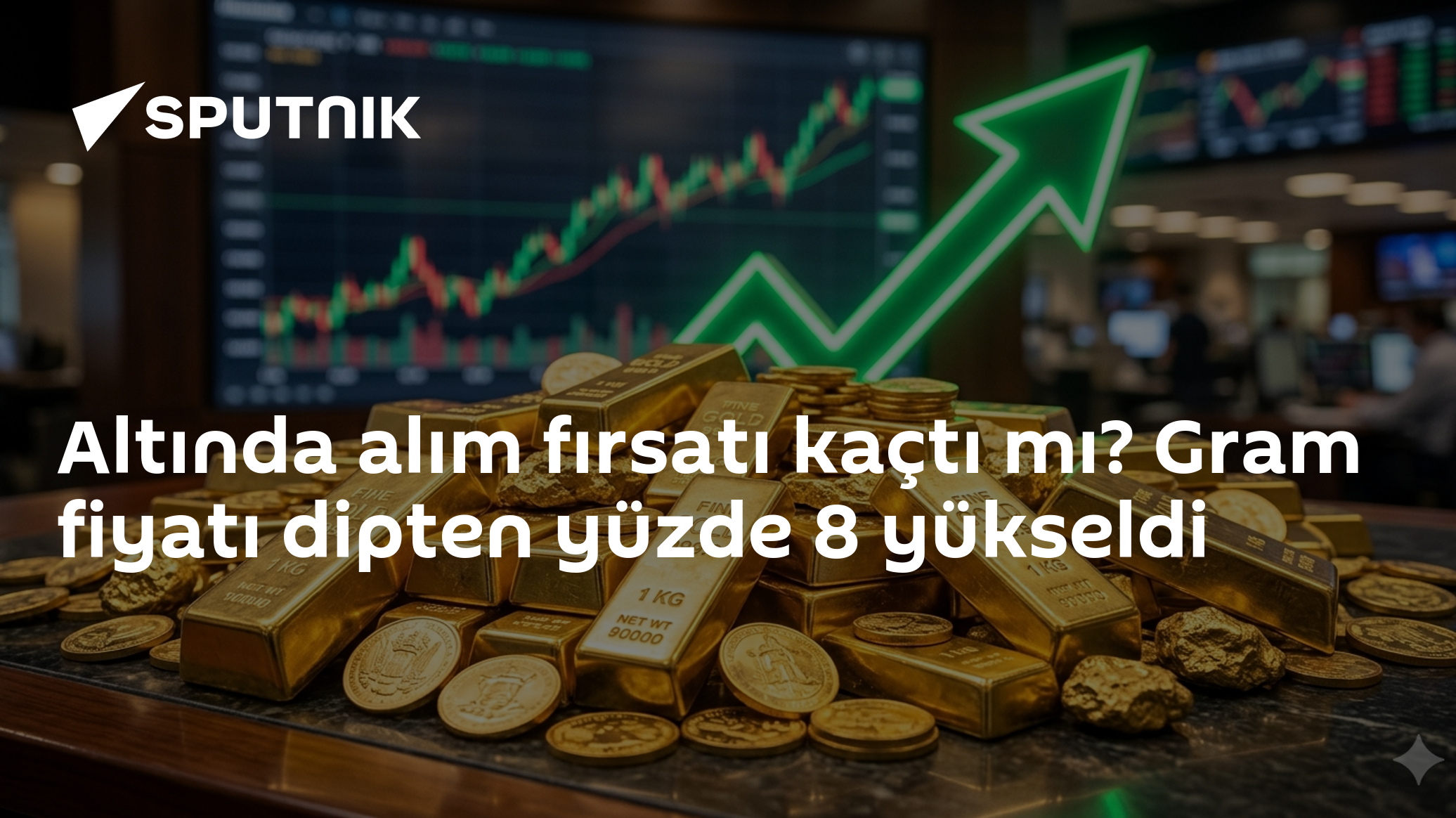 Altında alım fırsatı kaçtı mı? Gram fiyatı dipten yüzde 8 yükseldi