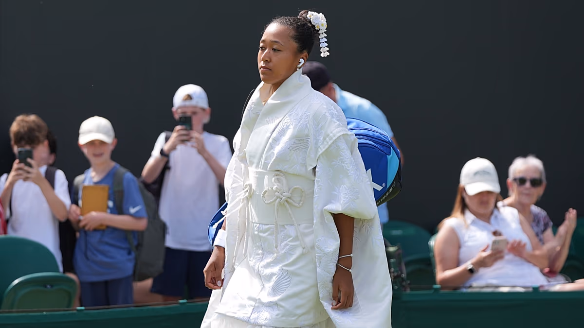 Naomi Osaka, Kill Bill esintili kimonosuyla Wimbledon’ı büyülüyor