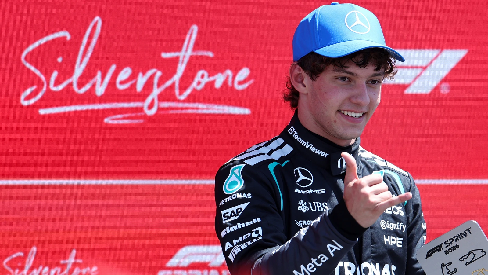 Formula 1 Büyük Britanya Grand Prix'sinde sprint yarışının galibi Kimi Antonelli oldu