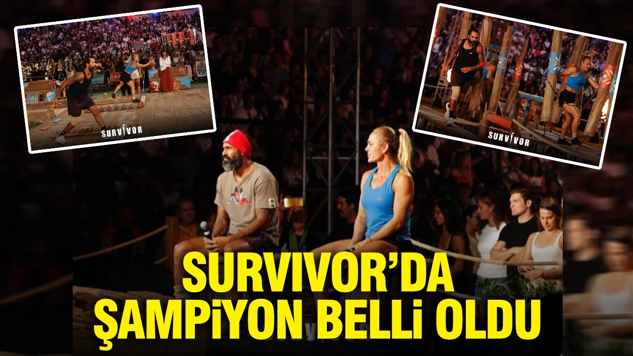 Survivor'da şampiyon belli oldu