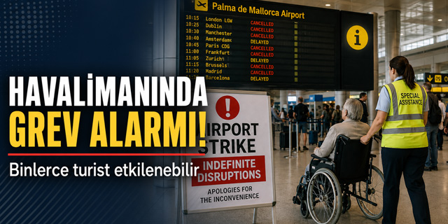 Havalimanında grev alarmı!